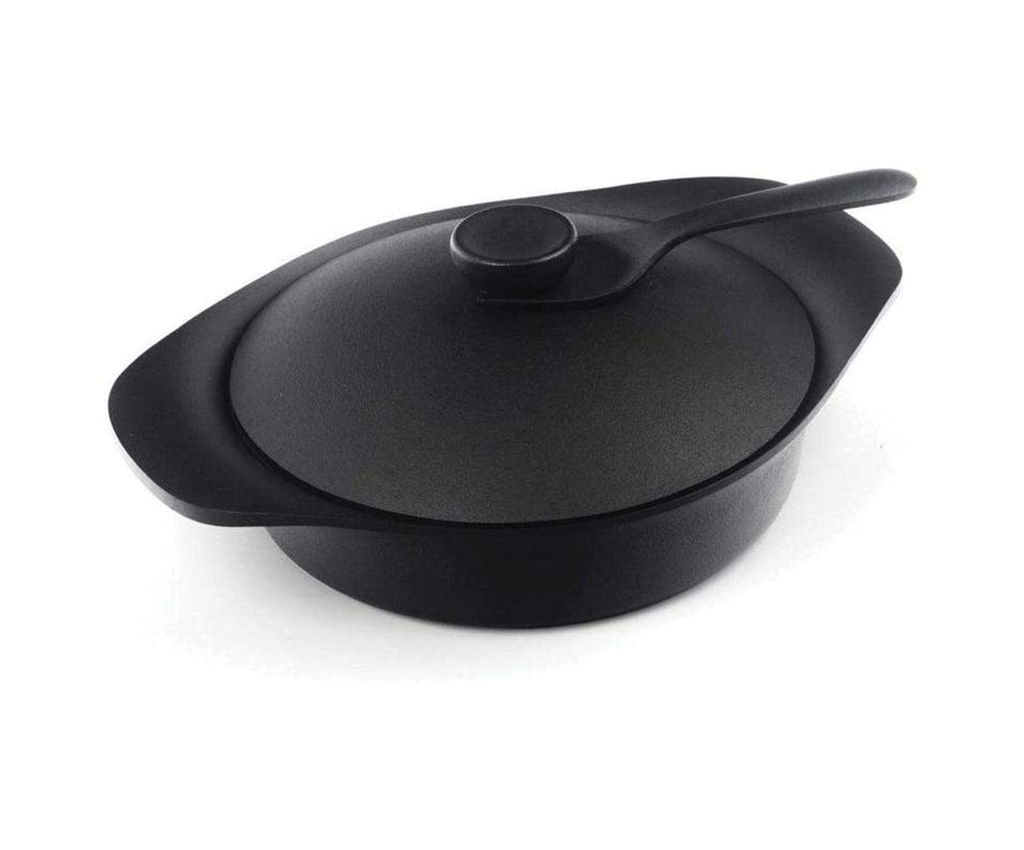 Iron Pan Shallow with Lid 22cm